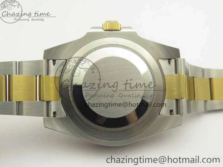 0504 GMT Master II 116713 GMF 904L Steel Edition Green Dial on SS YG Bracelet A Lightweight 3386